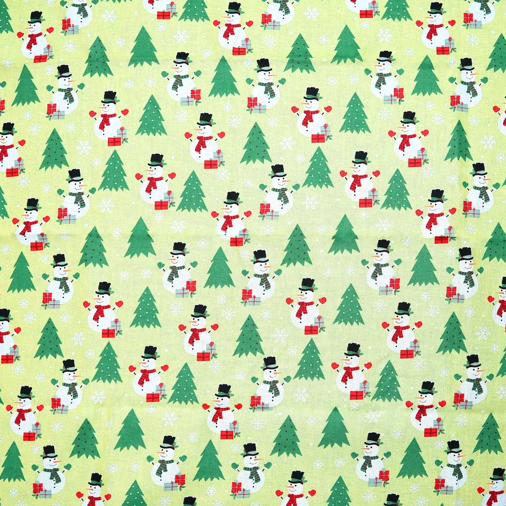 Top 10 π Snowman Cotton Fabric by Loops & Threads® π― 4 Top 10 π Snowman Cotton Fabric by Loops & Threads® π― - Image 2