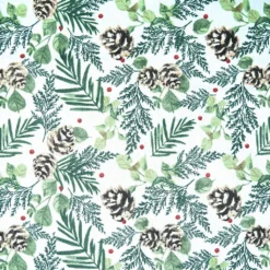 Outlet β Pinecone Cotton Fabric by Loops & Threads® π
