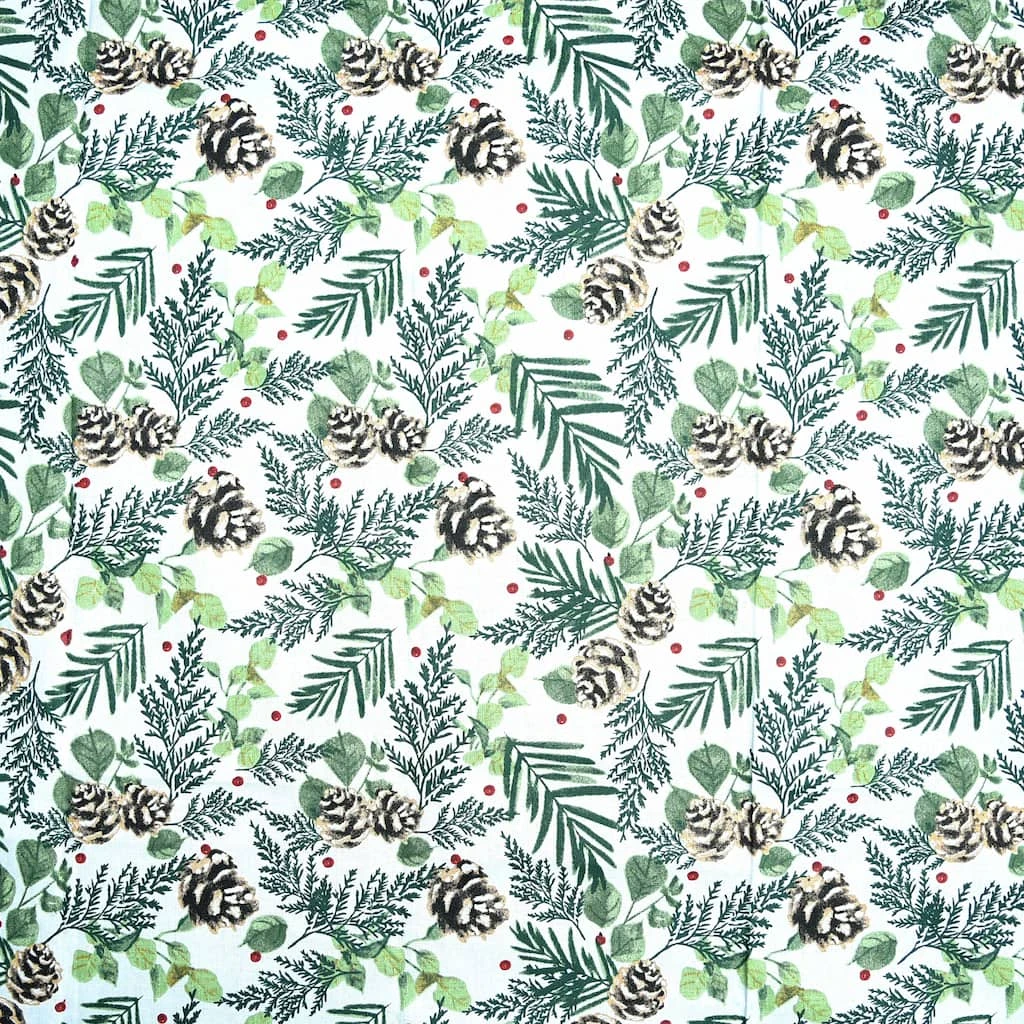 Outlet β Pinecone Cotton Fabric by Loops & Threads® π 4 Outlet β Pinecone Cotton Fabric by Loops & Threads® π - Image 2