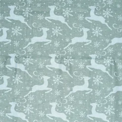 Deals 🧨 White Deer Cotton Fabric by Loops & Threads® ✔️ -Loops and Threads Store 10699465 2