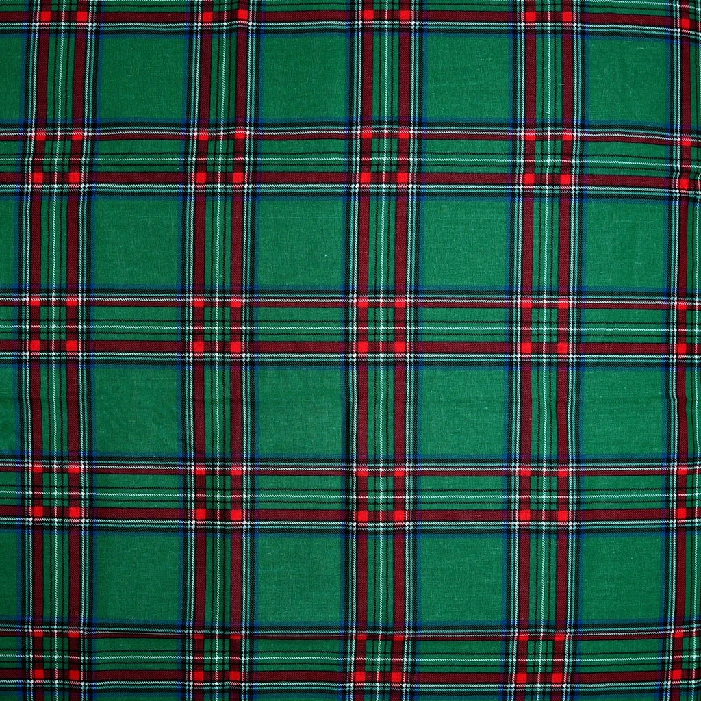 Deals βοΈ Green Plaid Cotton Fabric by Loops & Threads® π₯ 4 Deals βοΈ Green Plaid Cotton Fabric by Loops & Threads® π₯ - Image 2