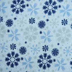 Deals π Blue Snowflake Cotton Fabric by Loops & Threads® β€οΈ