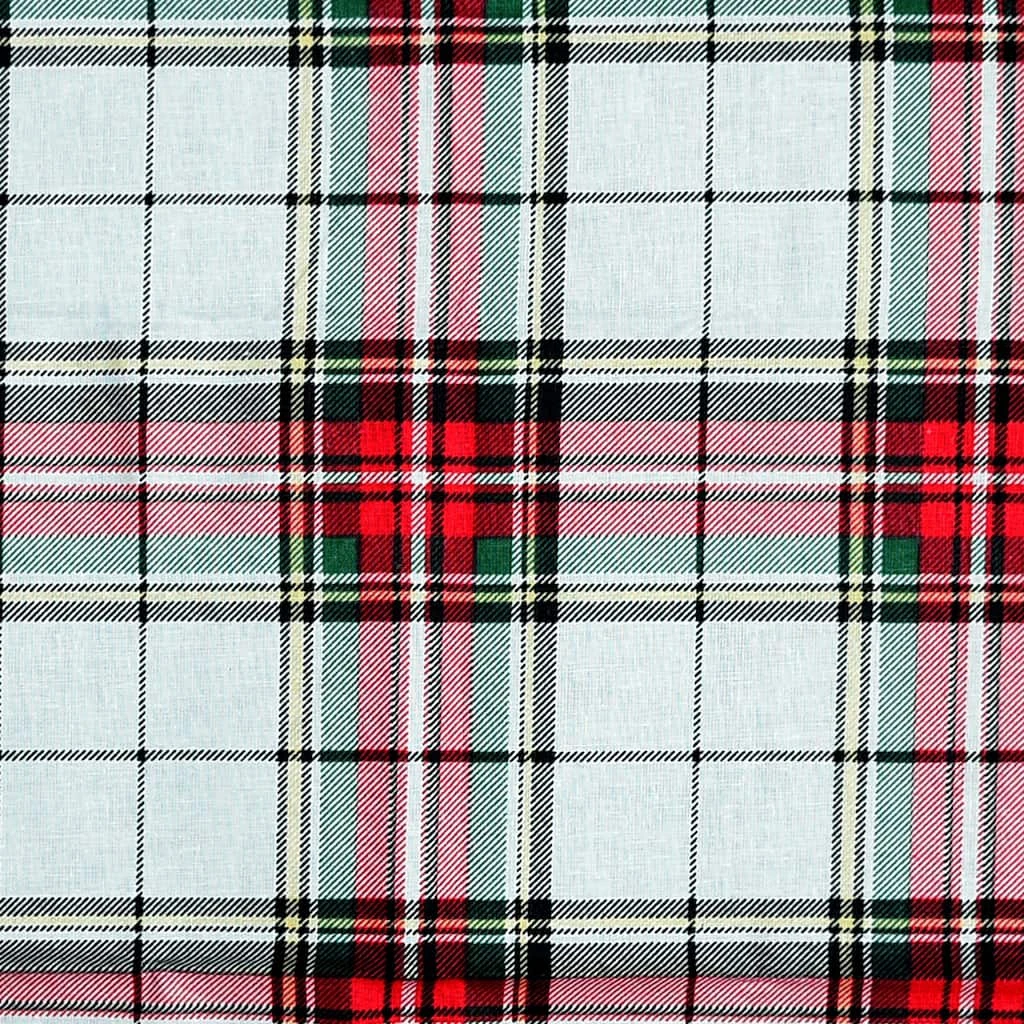 Promo β¨ Christmas Plaid Cotton Fabric by Loops & Threads® π 3 Promo β¨ Christmas Plaid Cotton Fabric by Loops & Threads® π