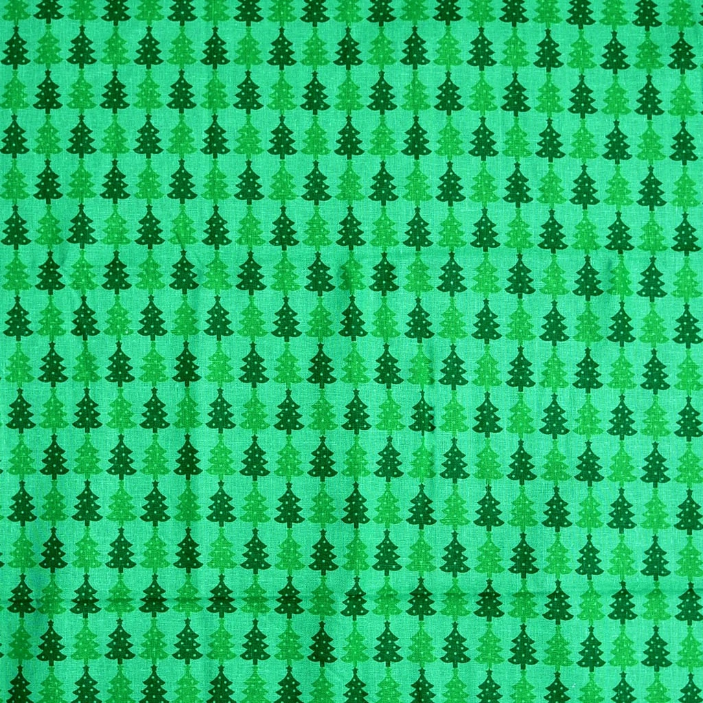 Coupon β¨ Green π Christmas Trees Cotton Fabric by Loops & Threads® π 4 Coupon β¨ Green π Christmas Trees Cotton Fabric by Loops & Threads® π - Image 2