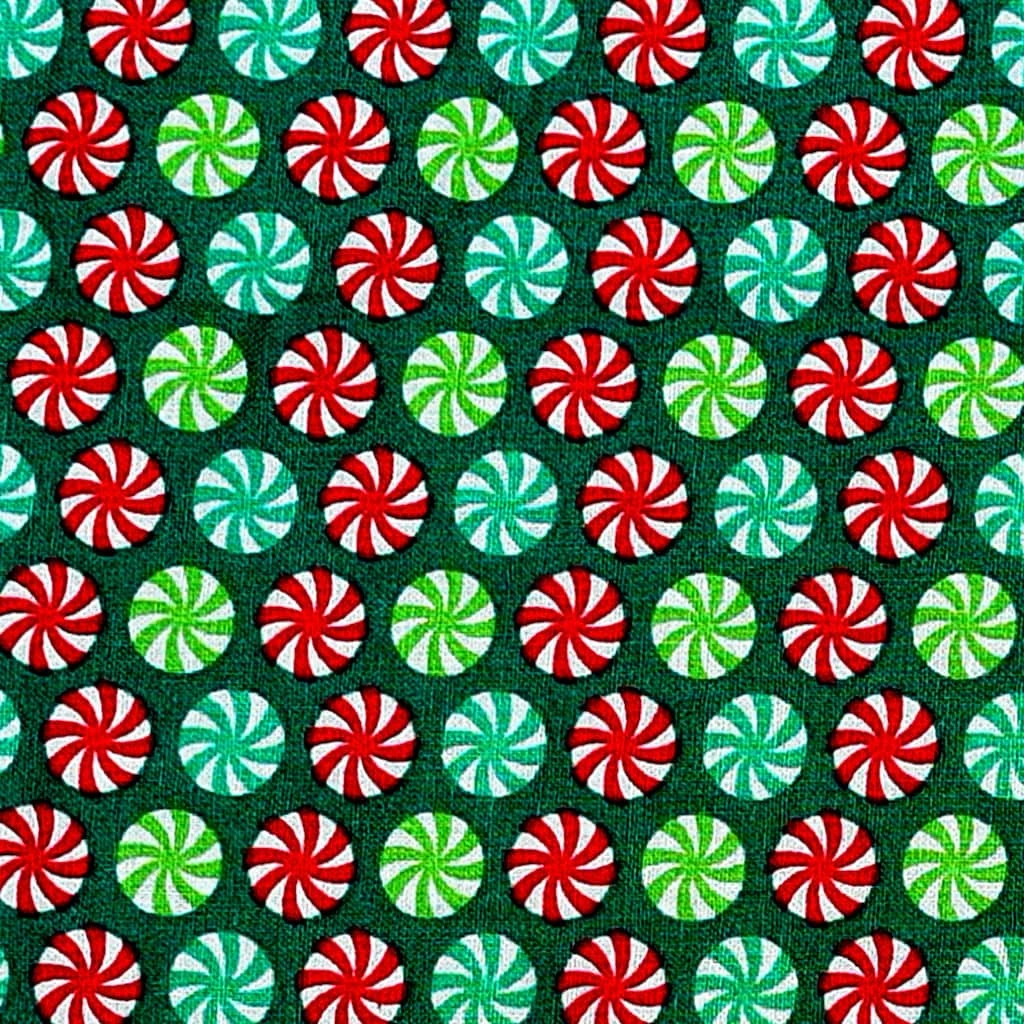Top 10 π₯ Peppermints Cotton Fabric by Loops & Threads® β 3 Top 10 π₯ Peppermints Cotton Fabric by Loops & Threads® β