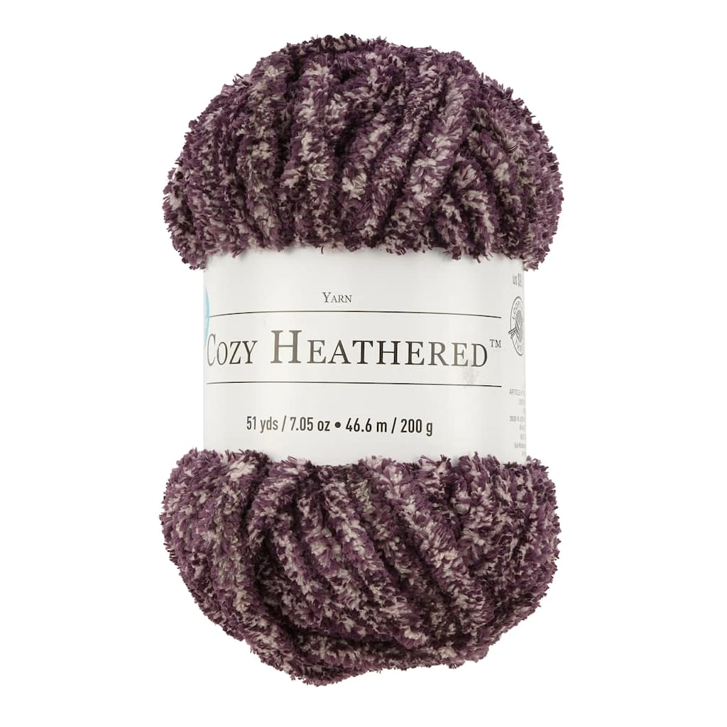Wholesale π Cozy Heathered™ Yarn by Loops & Threads® π 3 Wholesale π Cozy Heathered™ Yarn by Loops & Threads® π