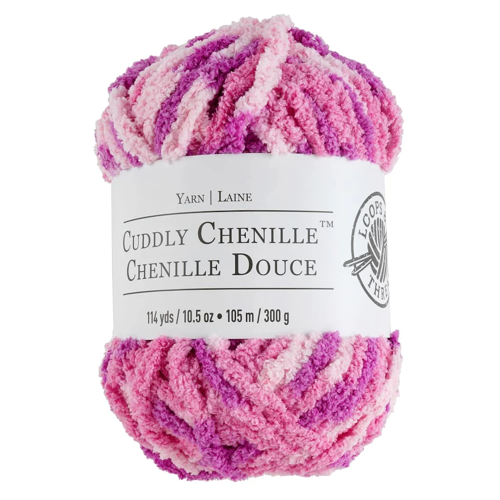 Cheap ⭐ 8 Pack: Cuddly Chenille™ Yarn by Loops & Threads® ❤️ 3 Cheap ⭐ 8 Pack: Cuddly Chenille™ Yarn by Loops & Threads® ❤️