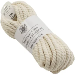 Brand new 🌟 12 Pack: Macramé Cotton Cord by Loops & Threads®, 50ft. ✔️ -Loops and Threads Store M20019089 12