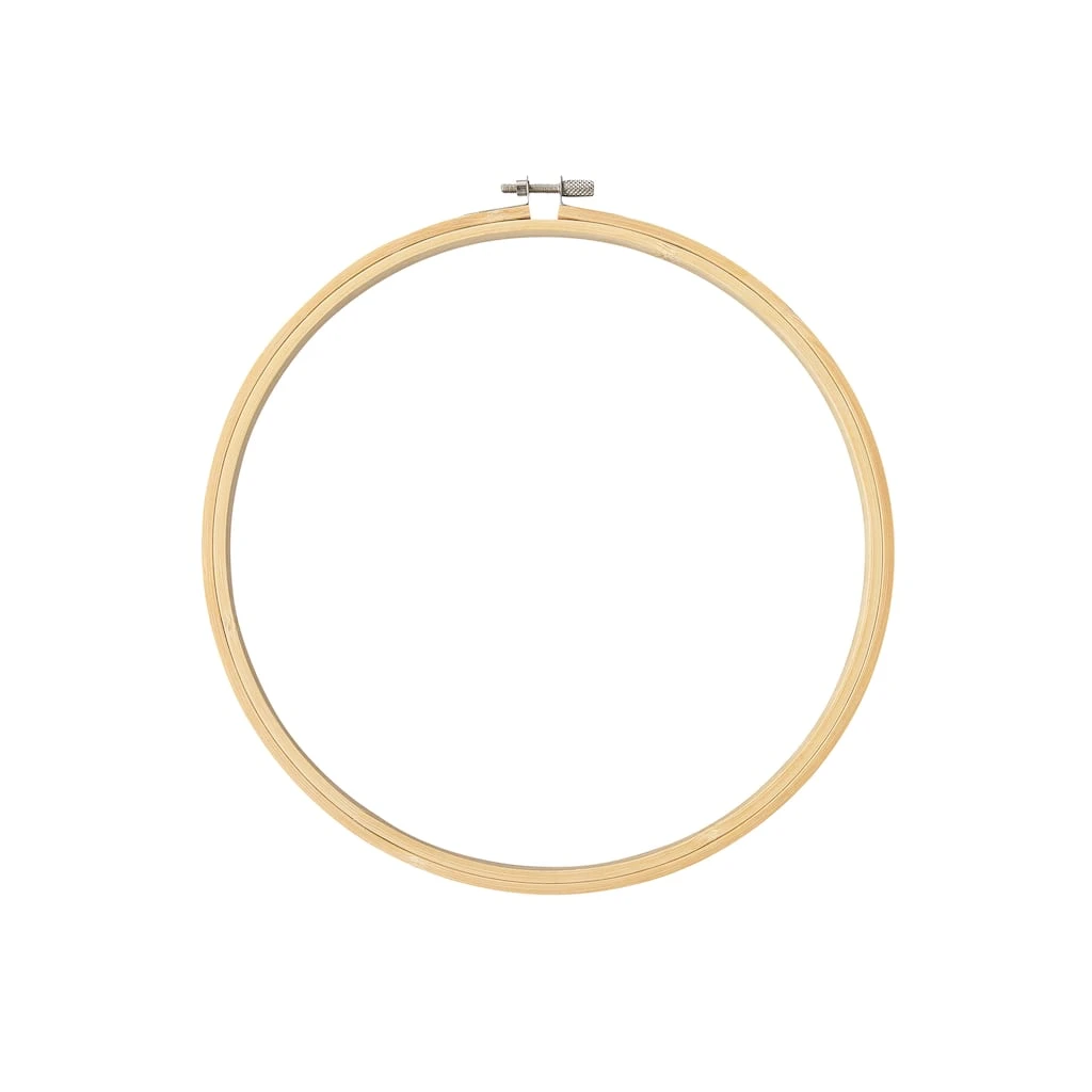Hot Sale π 36 Pack: 9" Wooden Embroidery Hoop by Loops & Threads™ π 5 Hot Sale π 36 Pack: 9" Wooden Embroidery Hoop by Loops & Threads™ π - Image 3
