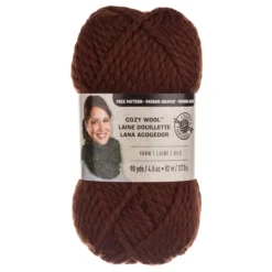 Budget ⌛ 15 Pack: Cozy Wool™ Yarn by Loops & Threads® ⌛ -Loops and Threads Store MP160548 1