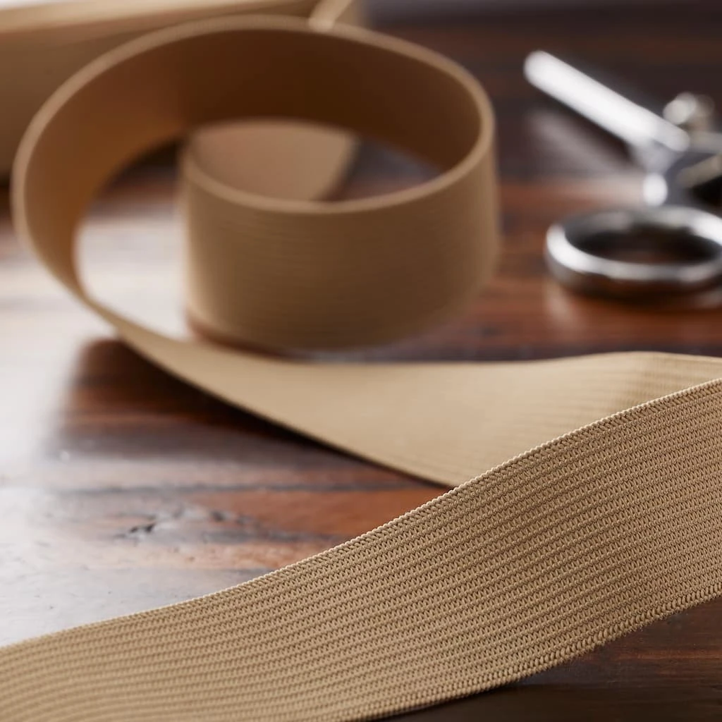 Budget ✔️ 12 Pack: 1" Khaki Knit Elastic by Loops & Threads™ ⌛ 4 Budget ✔️ 12 Pack: 1" Khaki Knit Elastic by Loops & Threads™ ⌛ - Image 2