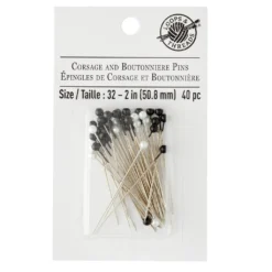 Best Sale π 12 Packs: 40 ct. (480 total) 2" Black & White Corsage & Boutonniere Pins by Loops & Threads™ π₯° 7 Best Sale π 12 Packs: 40 ct. (480 total) 2" Black & White Corsage & Boutonniere Pins by Loops & Threads™ π₯° -Loops and Threads Store MP268423 30