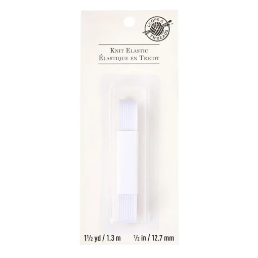 Brand new π 12 Pack: 1/2" Knit Elastic by Loops & Threads™ π 8 Brand new π 12 Pack: 1/2" Knit Elastic by Loops & Threads™ π -Loops and Threads Store MP340657 30