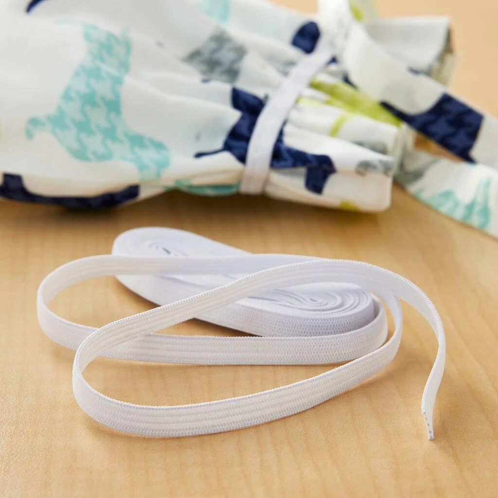 Best Pirce π 12 Pack: 1/4" White Knit Elastic by Loops & Threads™ β 4 Best Pirce π 12 Pack: 1/4" White Knit Elastic by Loops & Threads™ β - Image 2