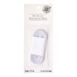 Best Pirce π 12 Pack: 1/4" White Knit Elastic by Loops & Threads™ β