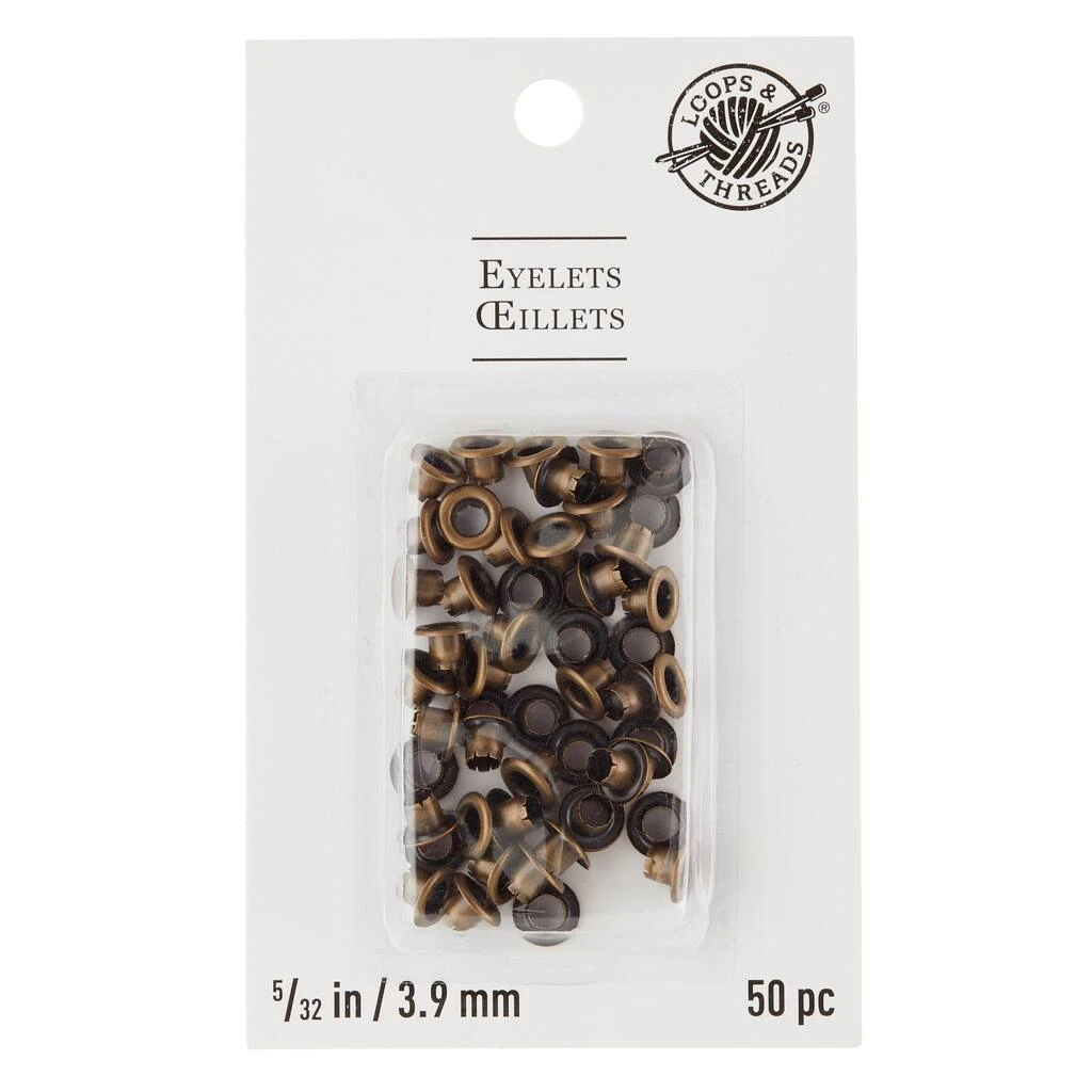 Best deal π₯° 12 Packs: 50 ct. (600 total) 5/32" Eyelets by Loops & Threads™ π 3 Best deal π₯° 12 Packs: 50 ct. (600 total) 5/32" Eyelets by Loops & Threads™ π