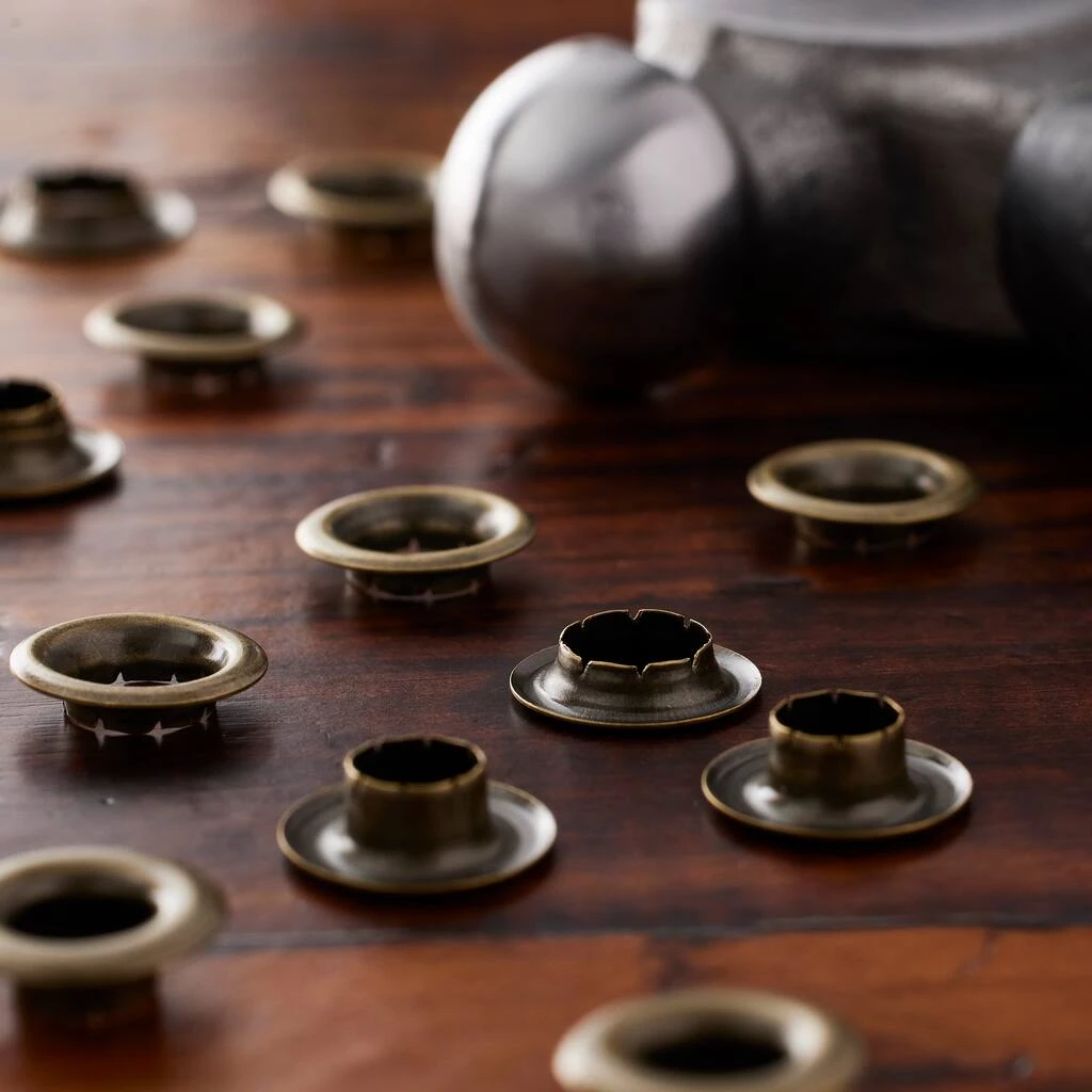 New ✨ 12 Packs: 12 ct. (144 total) Antique Brass Eyelets by Loops & Threads™ ❤️ 4 New ✨ 12 Packs: 12 ct. (144 total) Antique Brass Eyelets by Loops & Threads™ ❤️ - Image 2