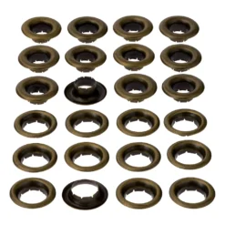 New β¨ 12 Packs: 12 ct. (144 total) Antique Brass Eyelets by Loops & Threads™ β€οΈ