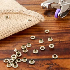 Outlet π 12 Packs: 25 ct. (600 total) 3/16" Antique Brass Eyelets by Loops & Threads™ π 5 Outlet π 12 Packs: 25 ct. (600 total) 3/16" Antique Brass Eyelets by Loops & Threads™ π -Loops and Threads Store MP354196 20
