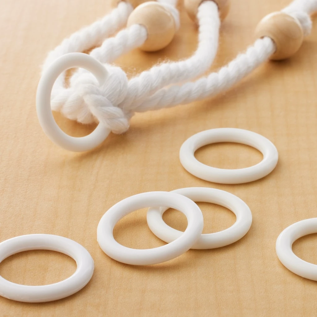 Budget π 12 Packs: 14 ct. (168 total) Plastic Rings by Loops & Threads™ π 4 Budget π 12 Packs: 14 ct. (168 total) Plastic Rings by Loops & Threads™ π - Image 2