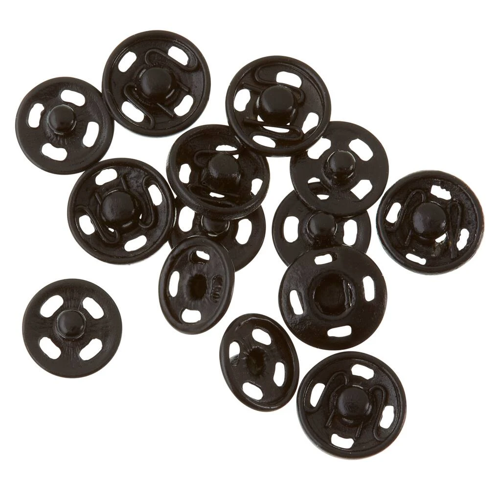 Discount ⌛ 12 Packs: 8 ct. (96 total) Black Sew-On Snaps by Loops & Threads™ ❤️ 5 Discount ⌛ 12 Packs: 8 ct. (96 total) Black Sew-On Snaps by Loops & Threads™ ❤️ - Image 3