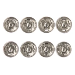 Best Sale βοΈ 12 Packs: 8 ct. (96 total) Silver Sew-On Snaps by Loops & Threads™ π