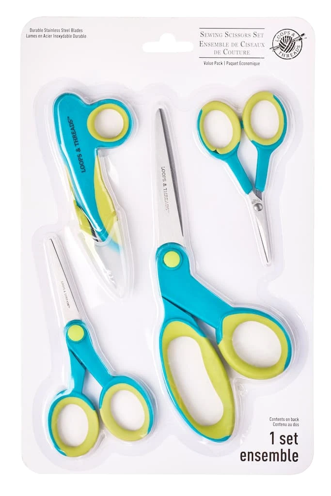 Brand new π 6 Packs: 4 ct. (24 total) Sewing Scissors by Loops & Threads™ βοΈ 3 Brand new π 6 Packs: 4 ct. (24 total) Sewing Scissors by Loops & Threads™ βοΈ