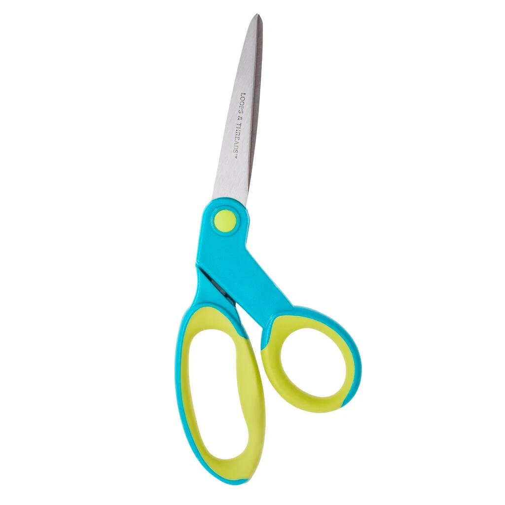 Coupon ✨ 12 Pack: 8" Bent Scissors by Loops & Threads™ ⭐ 5 Coupon ✨ 12 Pack: 8" Bent Scissors by Loops & Threads™ ⭐ - Image 3
