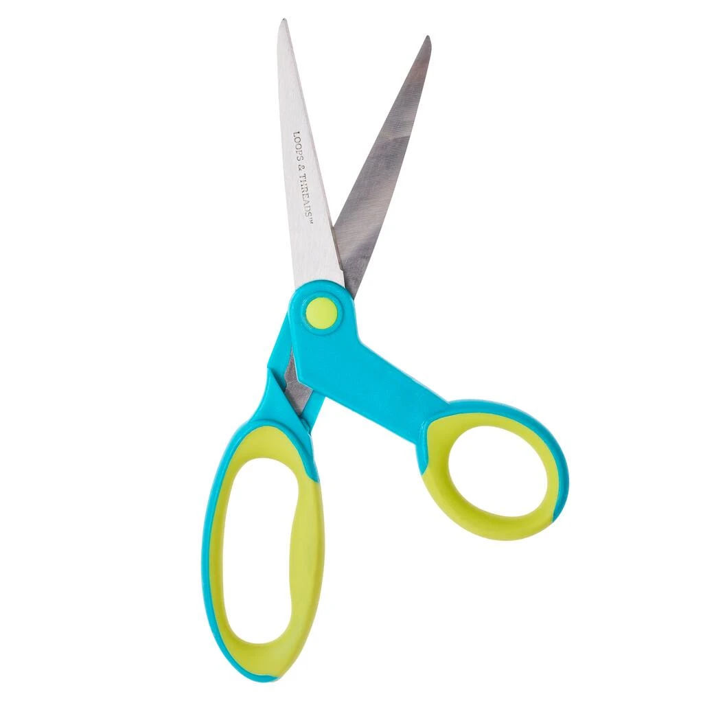 Coupon ✨ 12 Pack: 8" Bent Scissors by Loops & Threads™ ⭐ 6 Coupon ✨ 12 Pack: 8" Bent Scissors by Loops & Threads™ ⭐ - Image 4