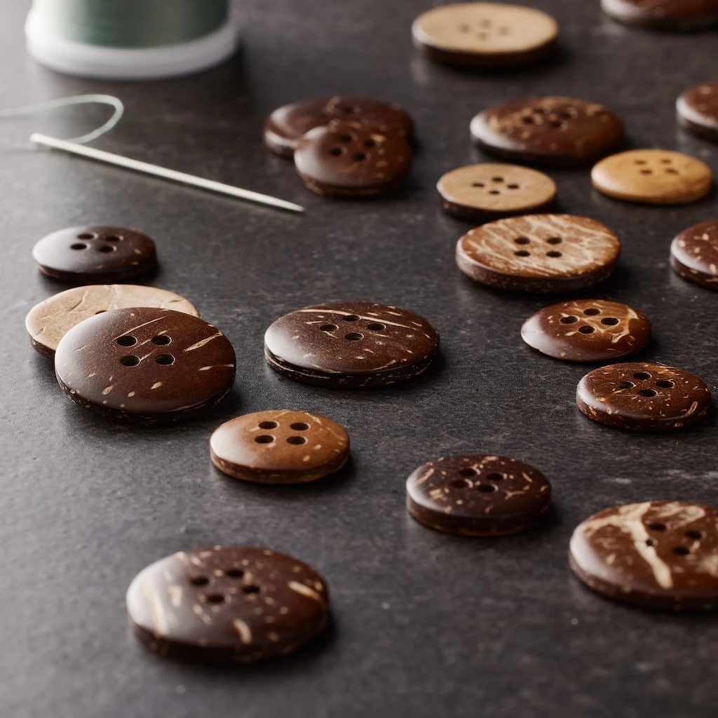 Best Sale β 12 Packs: 28 ct. (336 total) Coconut Buttons by Loops & Threads® π 4 Best Sale β 12 Packs: 28 ct. (336 total) Coconut Buttons by Loops & Threads® π - Image 2