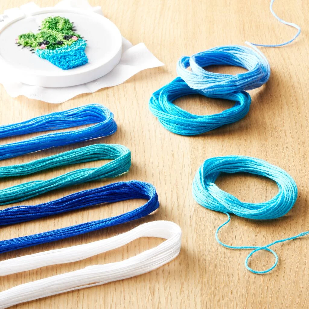 Discount π€© 12 Packs: 36 ct. (432 total) Blues Embroidery Floss by Loops & Threads® π 4 Discount π€© 12 Packs: 36 ct. (432 total) Blues Embroidery Floss by Loops & Threads® π - Image 2